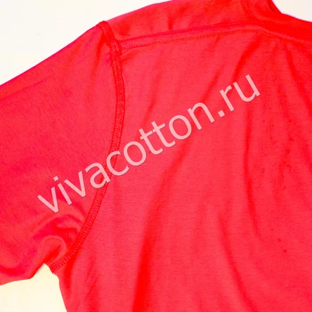 Футболка oversize красная